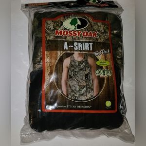 SIZE XL Mossy Oak A-Shirt Camouflage